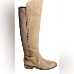 Vince Camuto Paterra Leather Knee High Fashion Boots